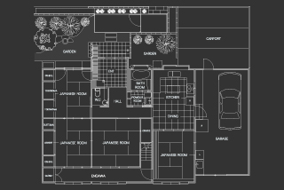 一戸建て間取り図のイメージ写真